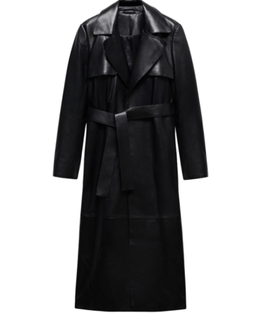 Leather Long Coats Jacket